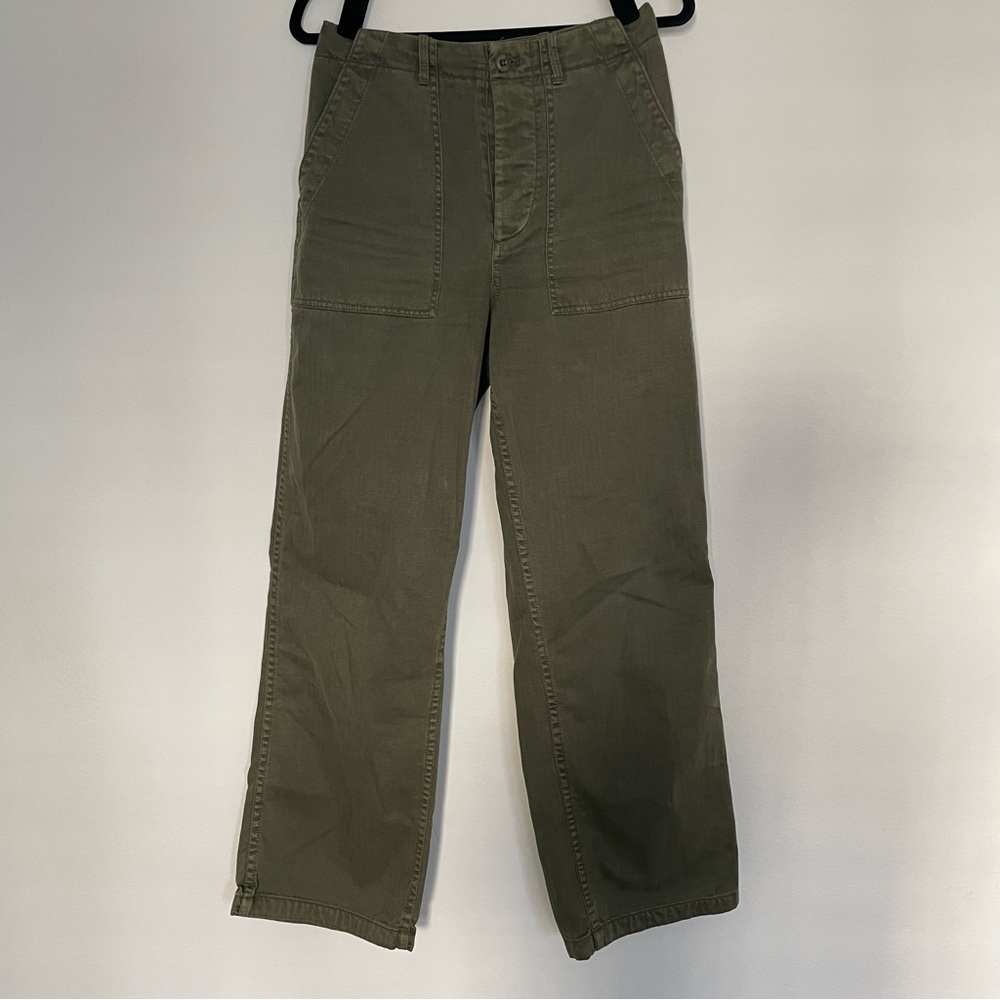 J.Crew Olive Green Military Pants